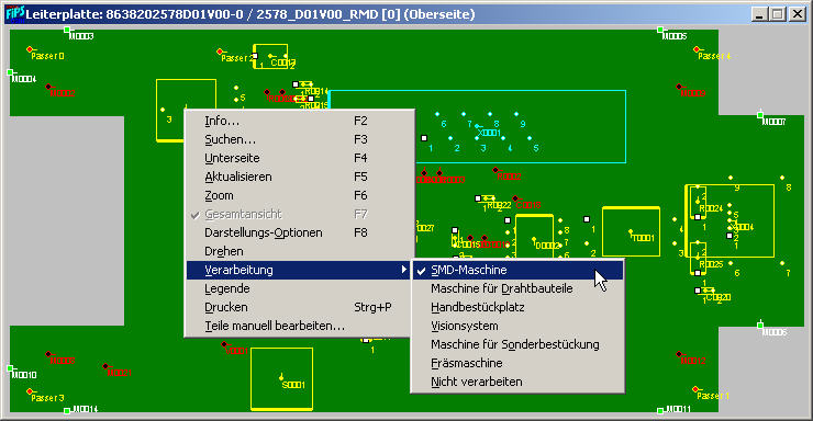 Screenshot FIPS'cam freier Listenimport