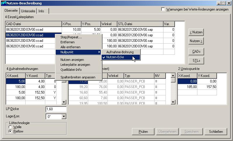 Screenshot FIPS'cam Nutzen-Editor