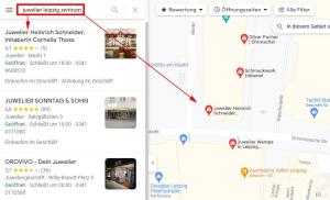 Ergebnis der Geschwindikeitsmessung Mobilgerät