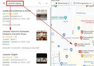 Ergebnis der Geschwindigkeitsmessung Computer