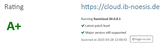 Status Nextcloud
