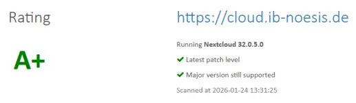 Status Nextcloud