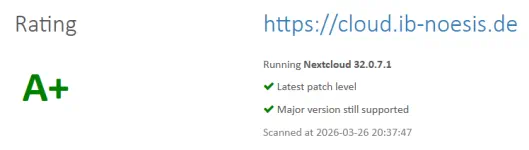 Status Nextcloud