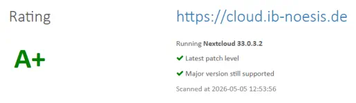 Status Nextcloud