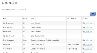 Lehrerliste