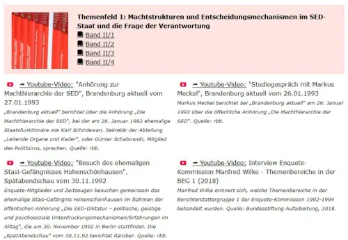 screenshot Frontend