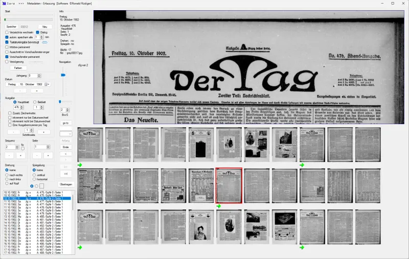 Screenshot Sara