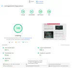 Screenshot Page Speed Insights