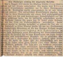 Zeitungsausschnitt